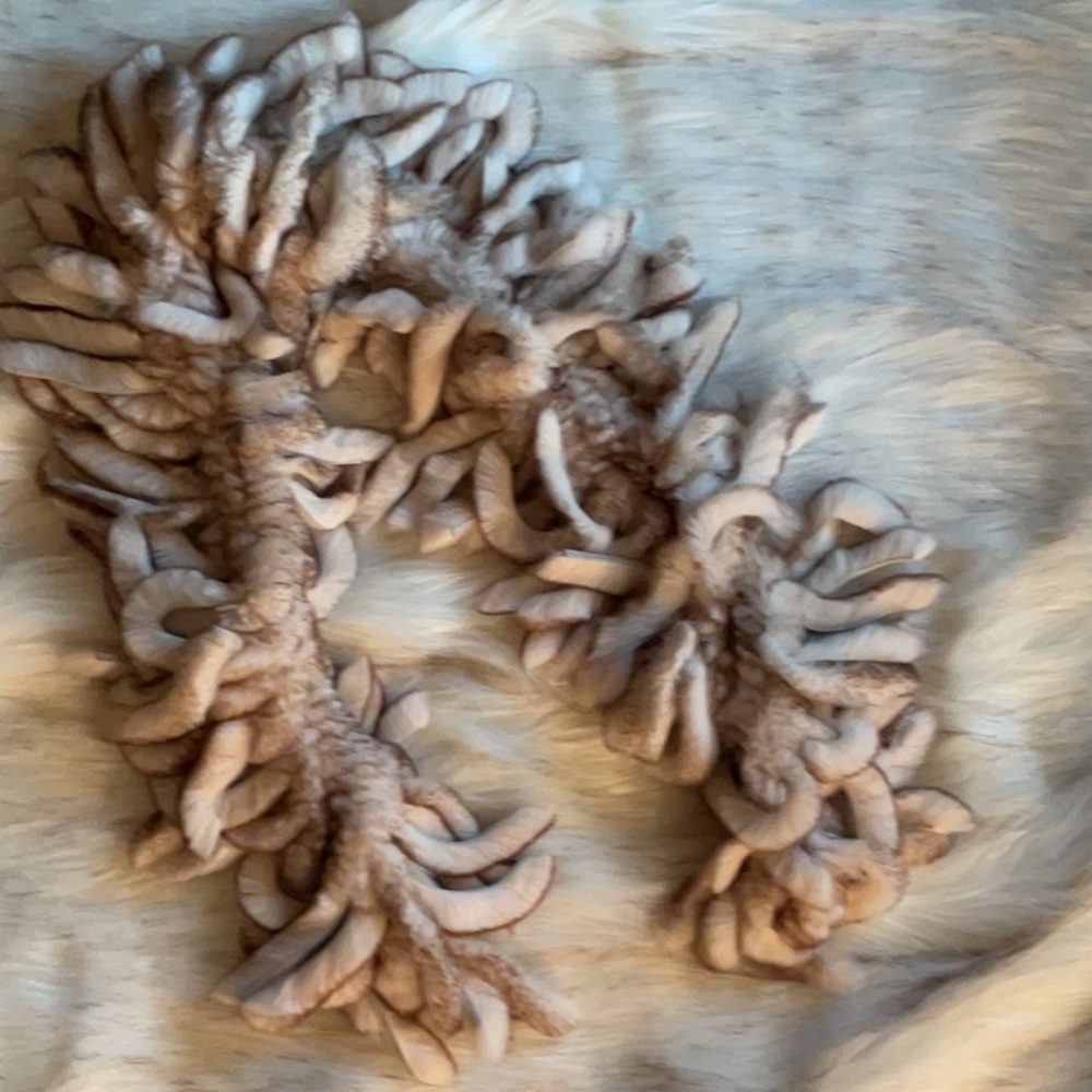 Diana Rosh Rabbit Fur Scarf - Picture 3 of 7